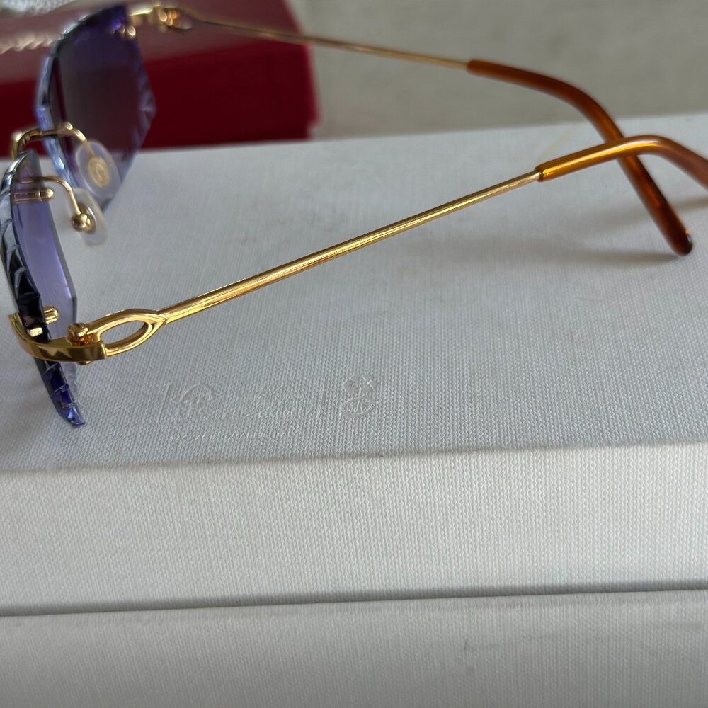 Gold C Cartier Frames 100% authentic